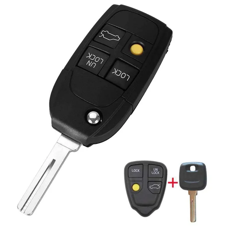 Volvo kulcs távirányító átalakító, 4 gombos Utolsó esély