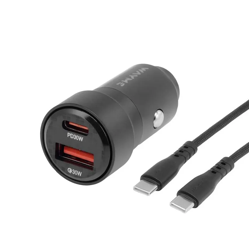 Kedvezményes ár WAYME Autós USB-C Gyorstöltő