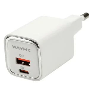 WAYME hálózati töltő 30W USB-C PD + QC3.0 Újdonság