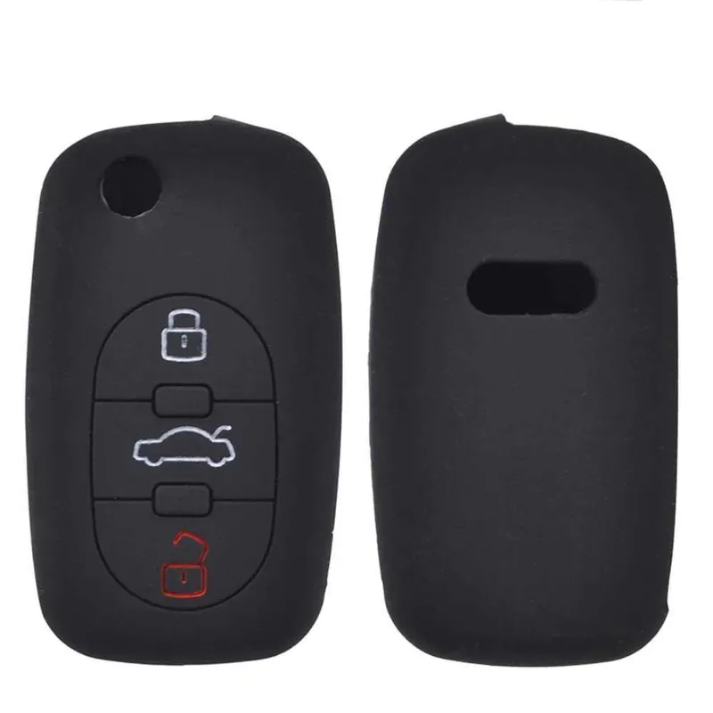 Audi bicskakulcs szilikon tok 3 gombos Akció