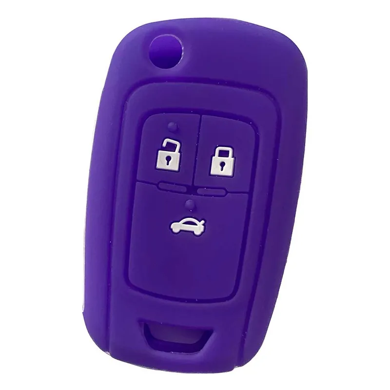 Chevrolet szilikon tok 3 gombos Lila Akciós ár