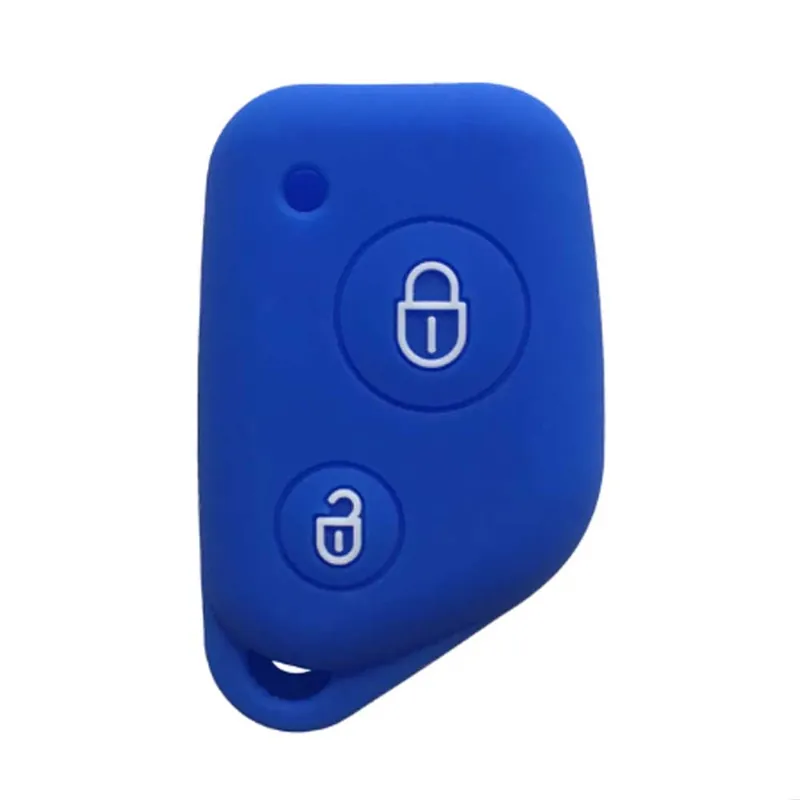 Citroen 2 gombos szilikon tok - Kék Expressz szállítás