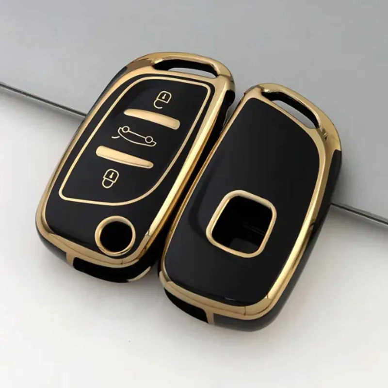 DS TPU kulcstok 3 gombos több színben Legnépszerűbb