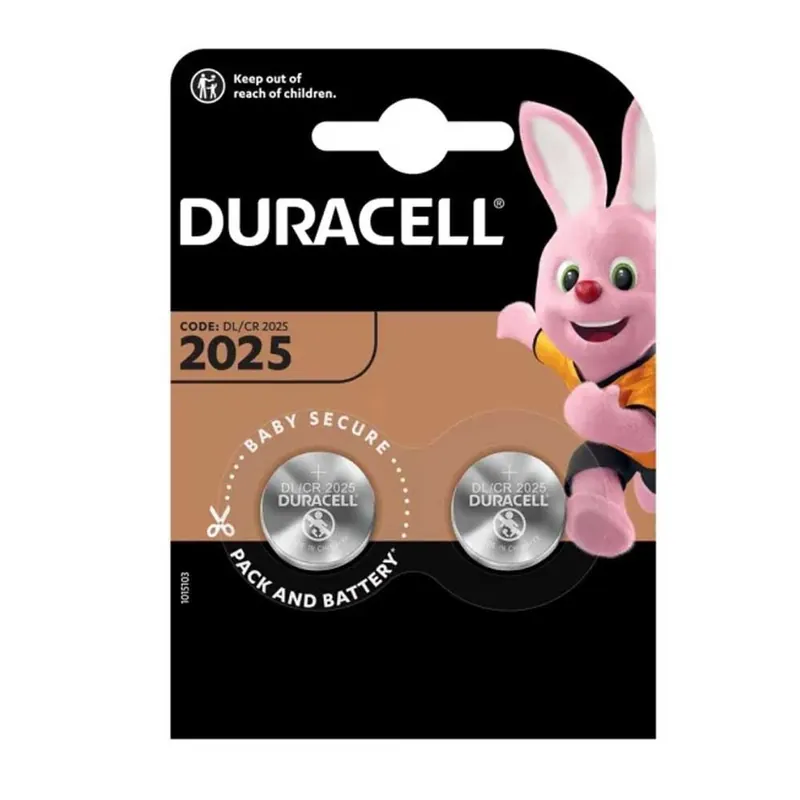 Duracell CR2025 2db-os gomb elem csomag Akciós ár