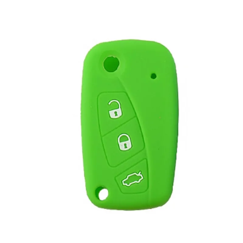 Fiat 3 gombos bicskakulcs szilikon tok Bestseller