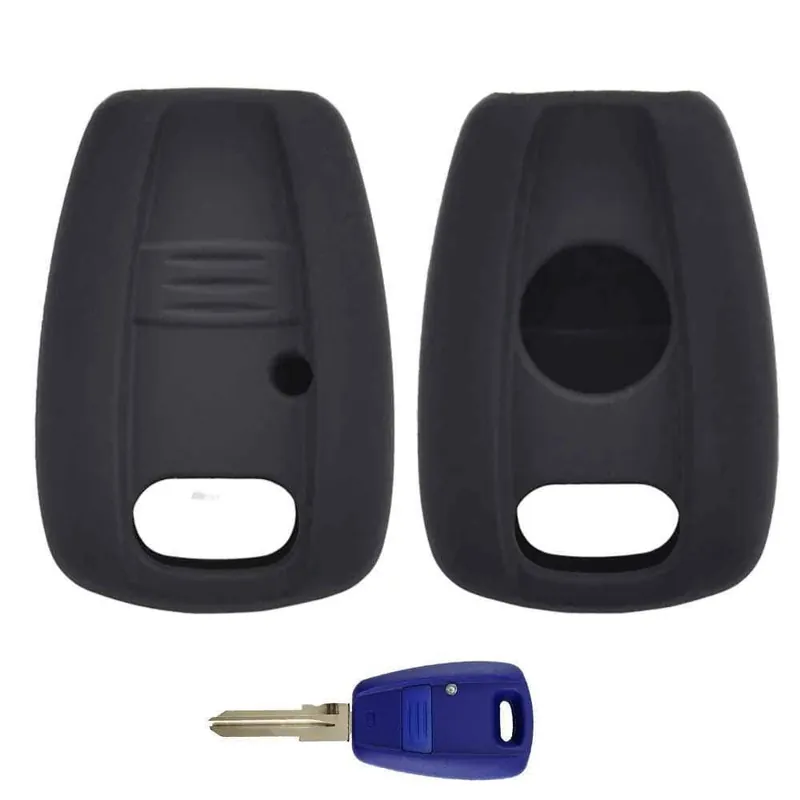 Fiat kulcs szilikon tok 1 gombos Árengedmény