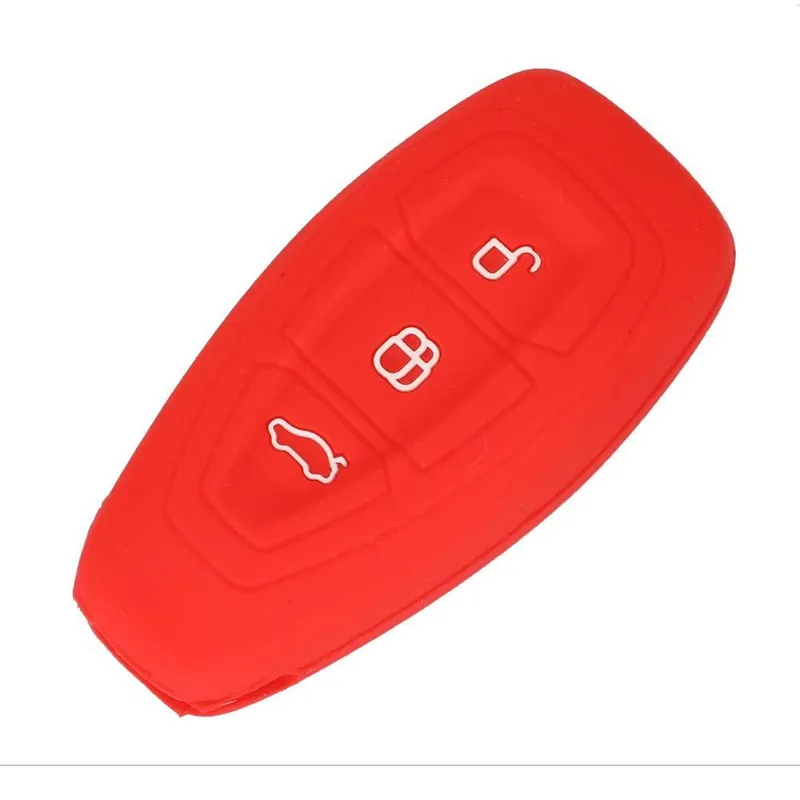 Expressz kézbesítés Ford kulcs távirányító szilikon tok 3 gomb - 2 színben