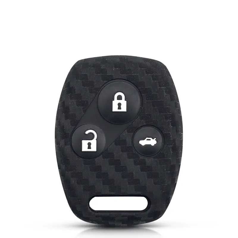 Honda kulcs szilikon tok 3 gombos Carbon Gyors kiszállítás
