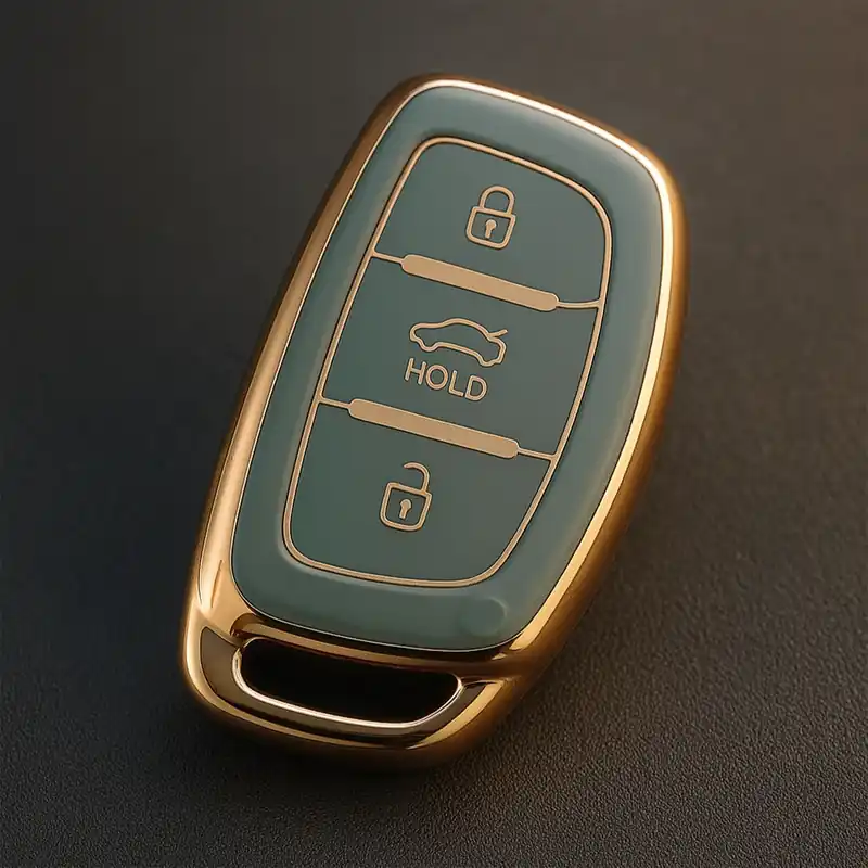 Hyundai 3 gombos TPU távirányító kulcstok - Több színben Azonnal elérhető