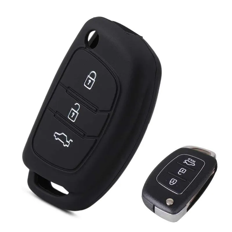 Különleges ajánlat Kia bicskakulcs szilikon tok 3 gombos