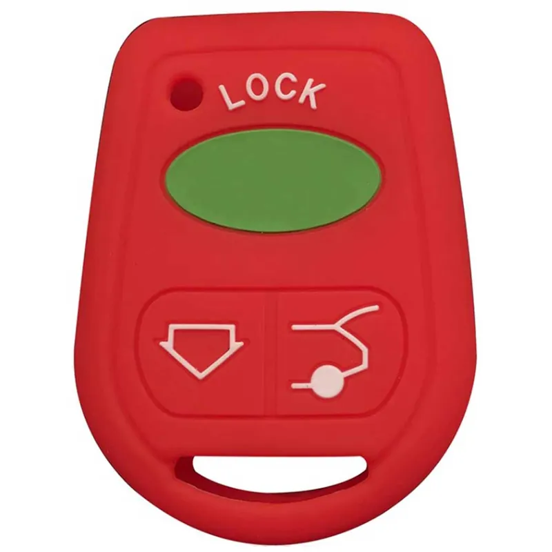 Újdonság Land Rover kulcs szilikon tok 2 gombos - Fekete