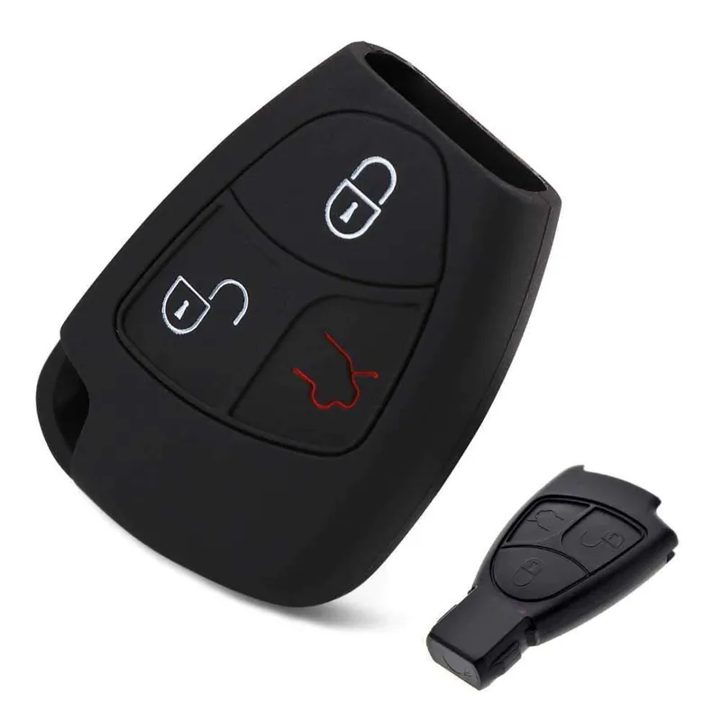 Mercedes szilikon tok 3 gombos kulcshoz Kiárusítás