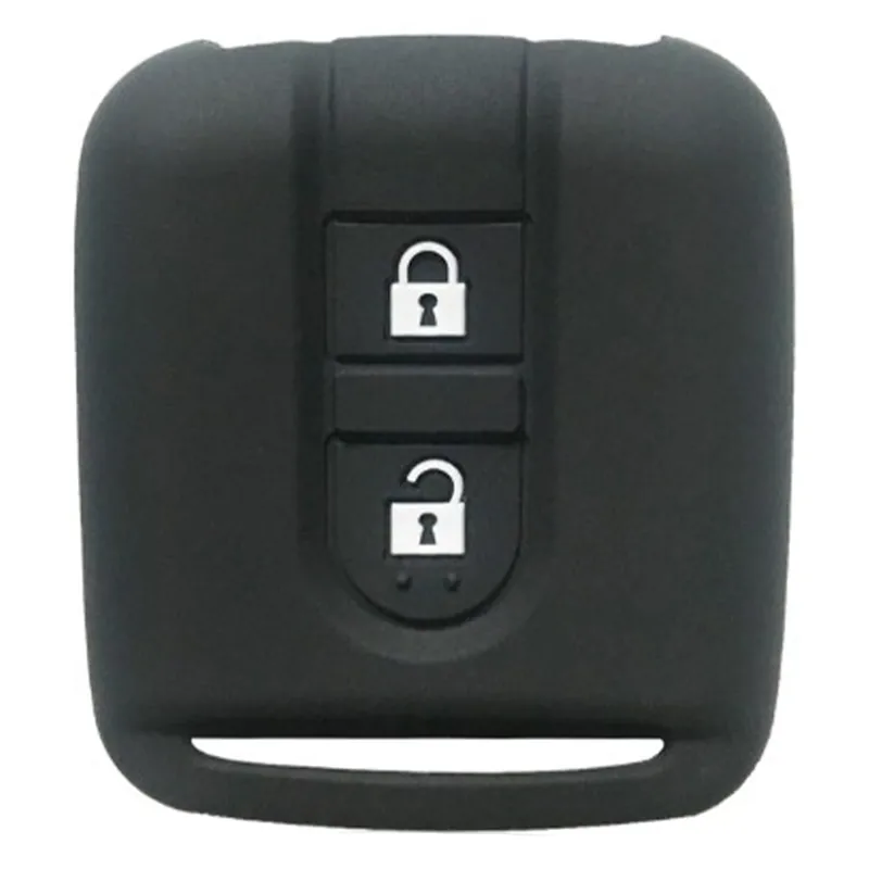 Ajánlat Nissan kulcs szilikon tok 2 gombos - Kék