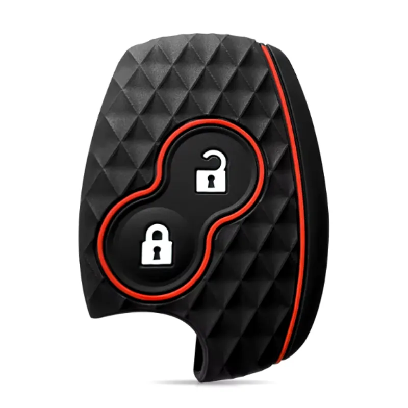 Nézd meg most Opel 2 gombos szilikon tok Fekete-Piros