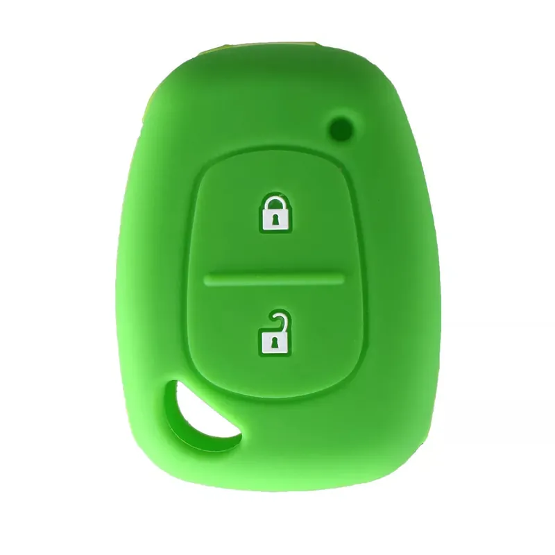 Opel 2 gombos szilikon tok zöld Kedvezmény