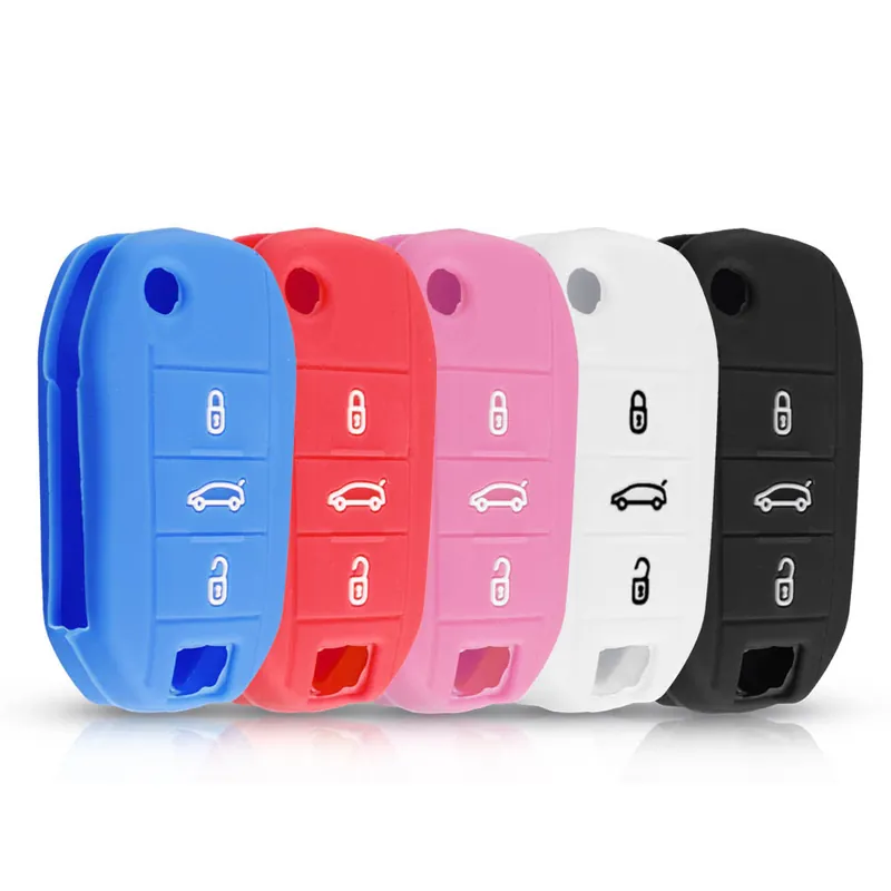 Peugeot bicskakulcs szilikon tok 3 gombos Akciós ár