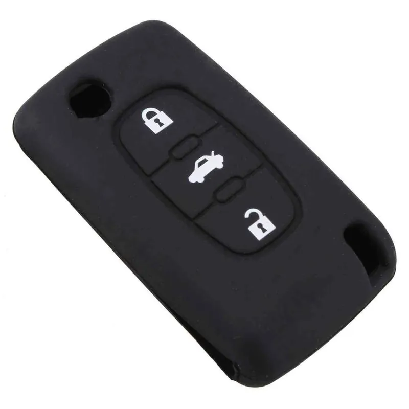 Legkelendőbb Peugeot kulcs szilikon tok 3 gombos