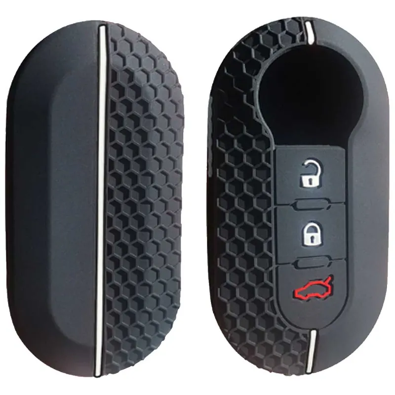 Vásárlói kedvenc Peugeot kulcs szilikon tok 3 gombos Fehér