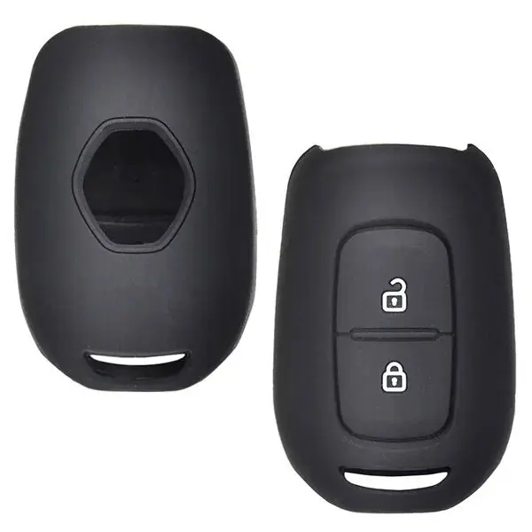 Szuper ajánlat Renault 2 gombos szilikon tok fekete