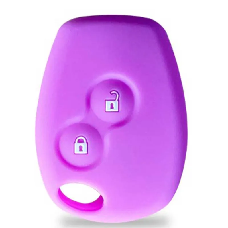 Renault kulcs szilikon tok 2 gombos - Lila Vedd meg online