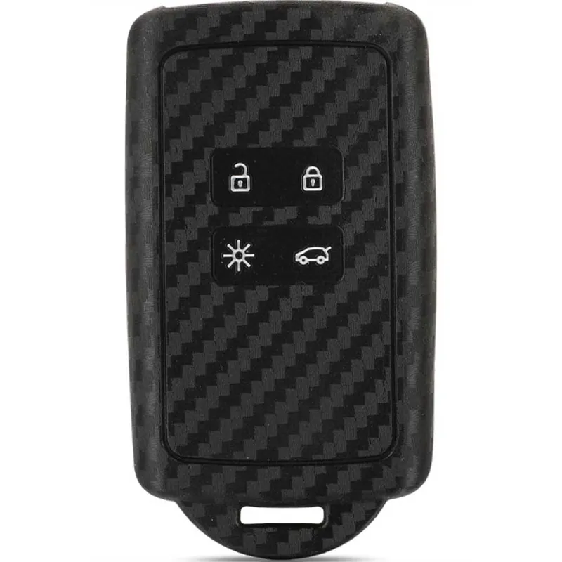 Renault kulcs szilikon tok 4 gombos - Carbon Legjobb ár