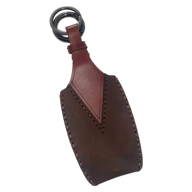 Suzuki 2 gombos kulcs bőr tok - Barna Újdonság