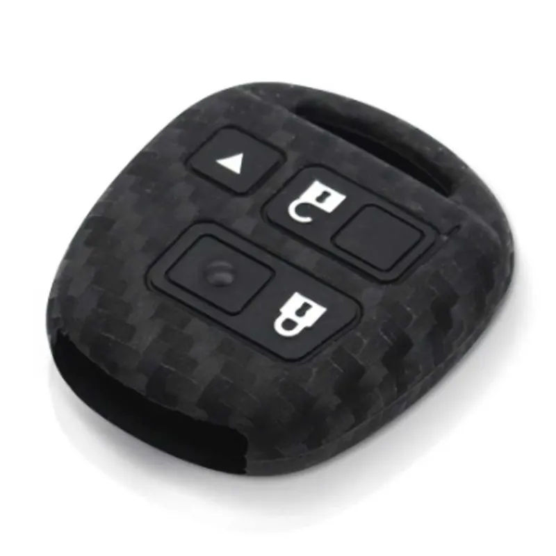 Toyota kulcs Carbon szilikon tok 3 gomb Korlátozott ajánlat