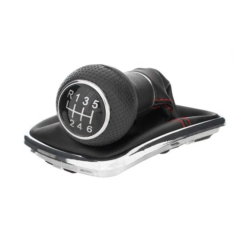 Biztonságos vásárlás VW Golf IV váltószoknya szett piros varrással, 6 sebességes