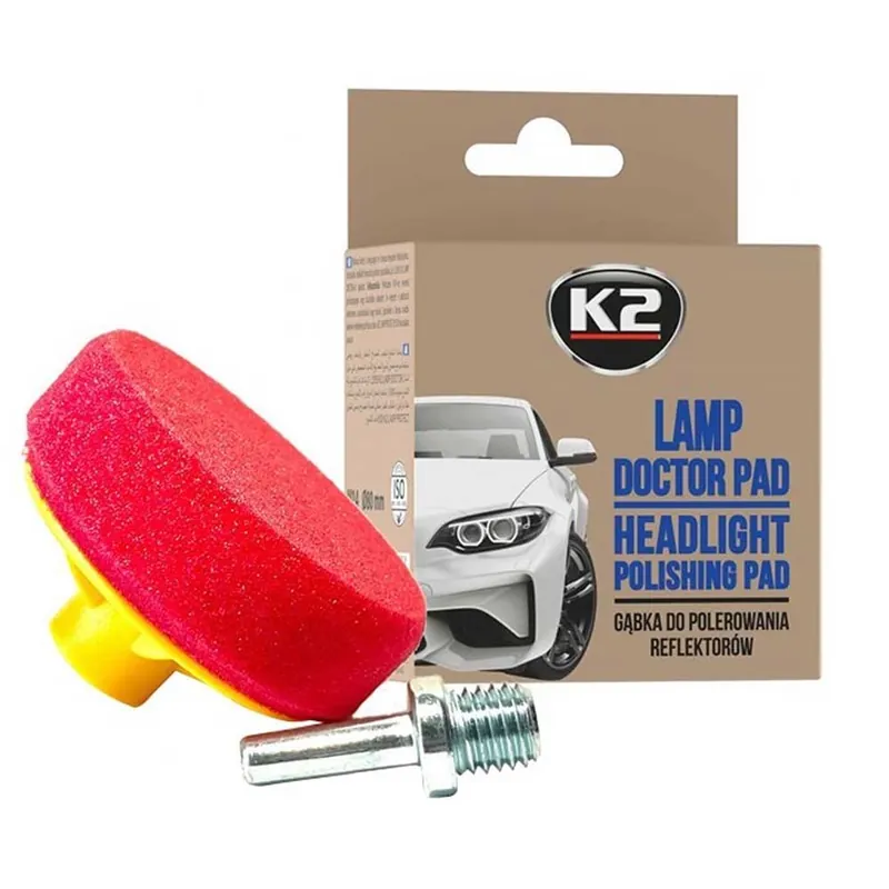 K2 Lamp Doctor Pad - Fényszóró polírozó szivacs Népszerű