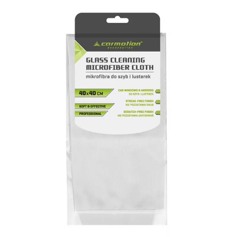 Azonnali szállítás Mikroszálas üvegtörlő kendő - 40x40 cm