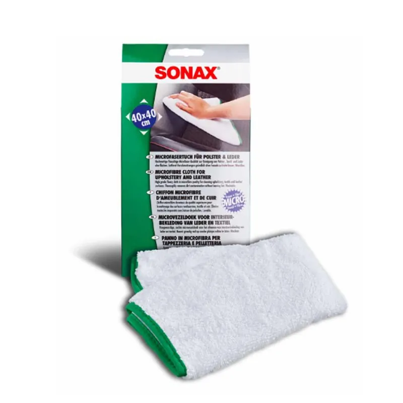 Sonax mikroszálas kendő (kárpit és bőr) Újdonság