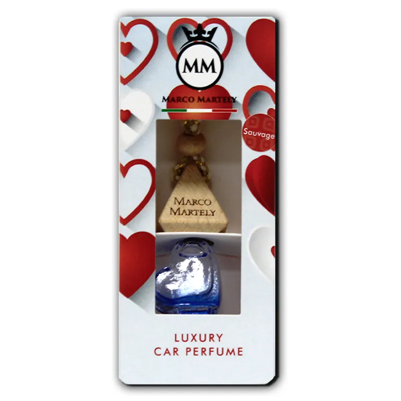 Biztonságos fizetés Szív formájú Luxus Autóillatosító Dior Sauvage