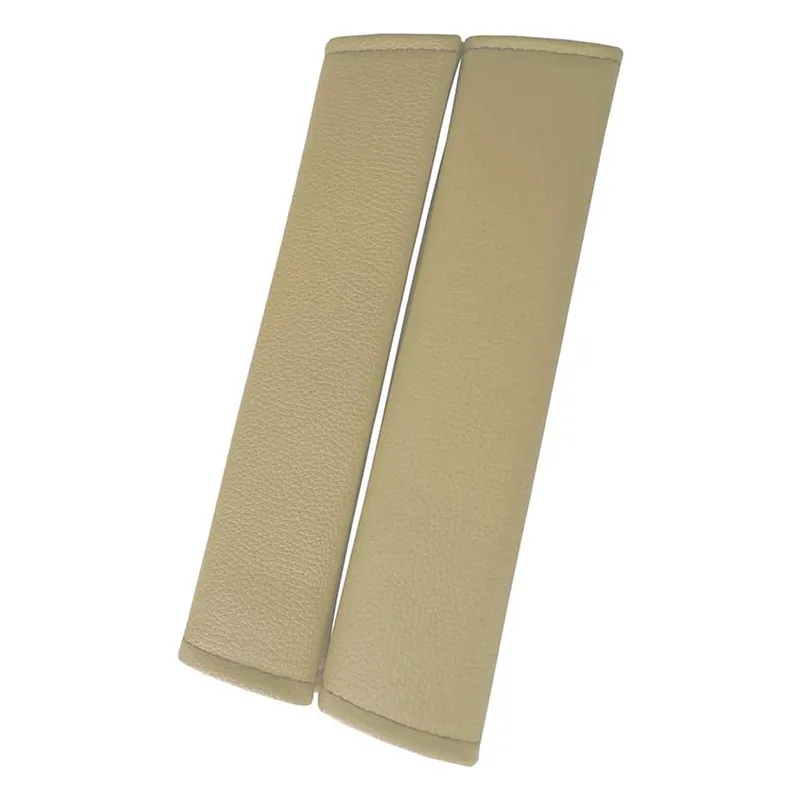 Biztonsági öv védő párna Bézs bőr Legkelendőbb