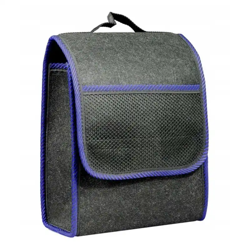 Újdonság Csomagtartó táska fekete-kék