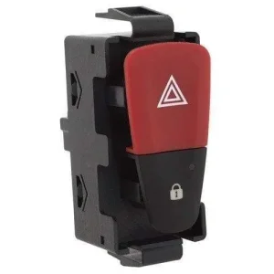 Dacia Sandero II Elakadásjelző kapcsoló és központi zár gomb, piros Kihagyhatatlan ajánlat